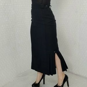 SOLD🌈Louis Féraud 1980s Wool pencil skirt